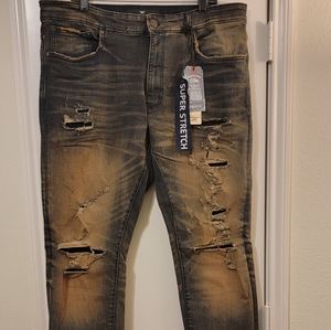 Jordan Craig - Collins Destroyed Men's Jeans *New*